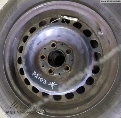 Диск штампованный R15, 5x112 к Mercedes C W202, 1995 г.