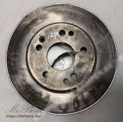 Диск тормозной передний к Mercedes E W124, 1992 г.