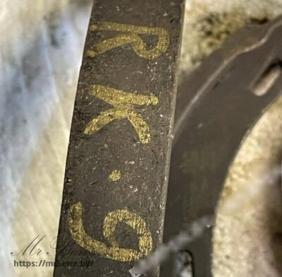 Колодки стояночного тормоза к Mercedes E W124, 1992 г.