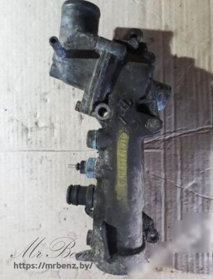 Корпус термостата к Mercedes E W124, 1994 г.