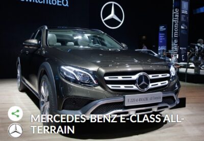 MERCEDES-BENZ E-CLASS ALL-TERRAIN (MЕРСЕДЕС-БЕНЦ Е-КЛАСС ОЛЛ-ТЕРАЙН)