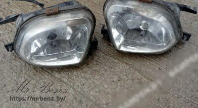 Фара противотуманная (комплект) к Mercedes E W211, 2005 г.