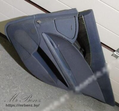 Обшивка двери задней левой (дверная карта) к Mercedes E W211 Avangarde, 2004 г.