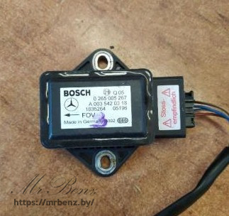 Датчик ускорения к Mercedes E W211, 2005 г.
