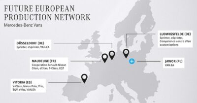На пути к электрическому будущему: Mercedes Vans реорганизует производственную сеть в ЕС