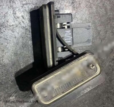 Подсветка номера к Mercedes E W211, 2004 г.