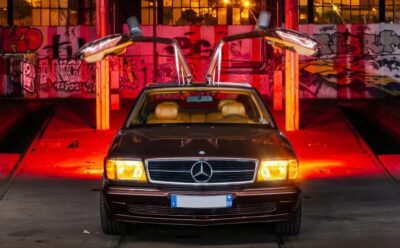 Уникальный Mercedes-Benz 500 SGS Gullwing для арабских шейхов