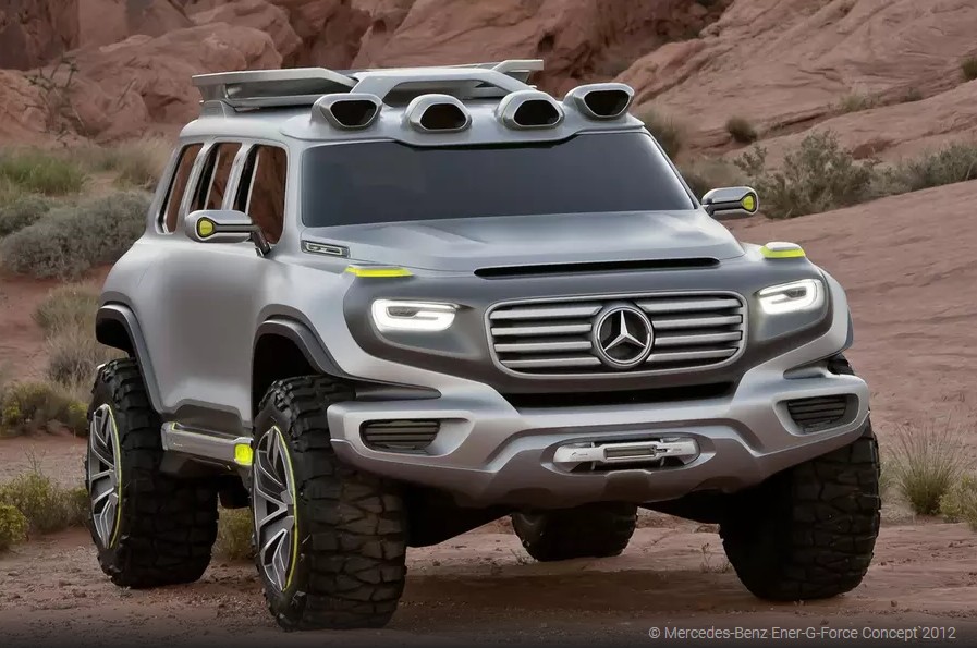 Mercedes-Benz готовит маленький кроссовер с внешностью G-Class