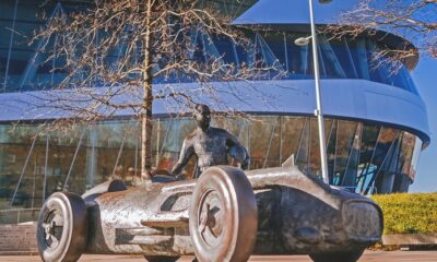 Хуан Мануэль Фанхио и его легендарный Mercedes-Benz W 196 R Silver Arrow