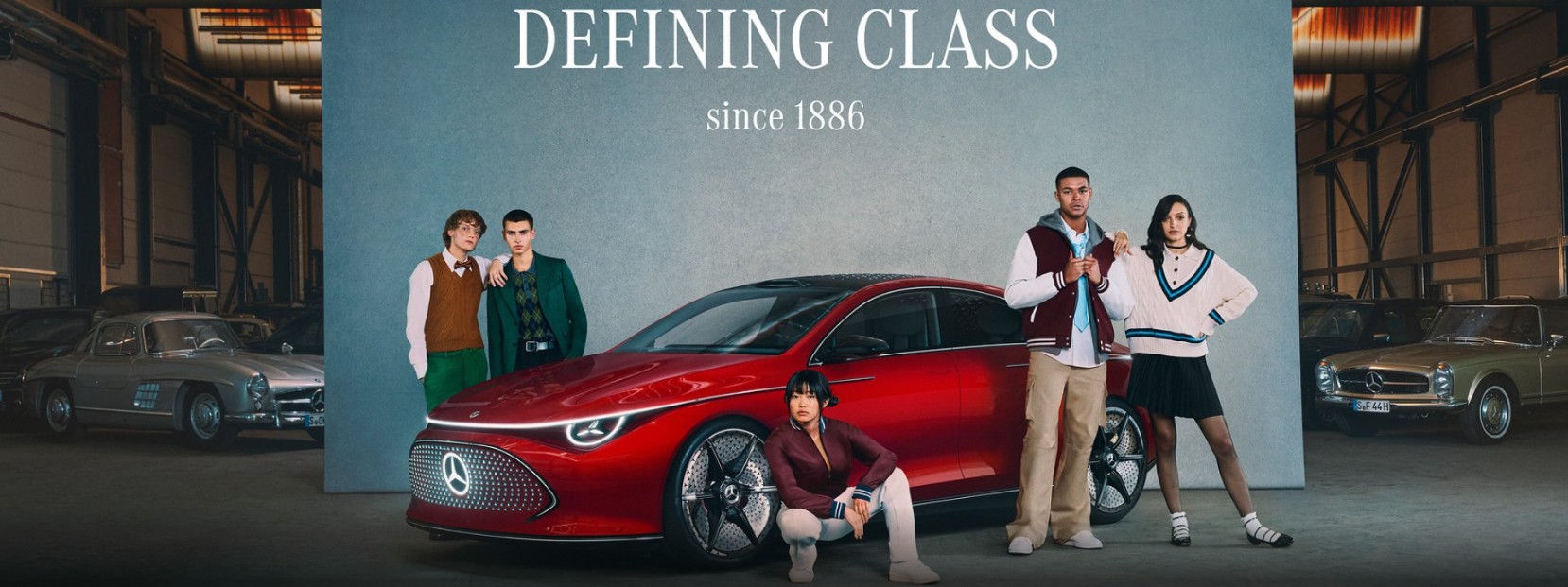 Новая глобальная кампания бренда Mercedes-Benz «Определяя класс с 1886 года»