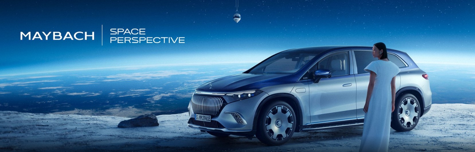 Команда Mercedes-Maybach совместно с Space Perspective предлагает заглянуть в будущее