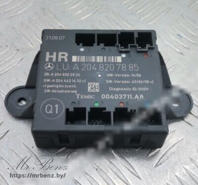 Блок комфорта к Mercedes C W204, 2007 г.