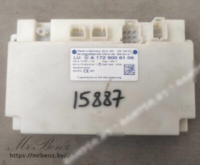 Блок управления бесключевым доступом к Mercedes C W204, 2013 г.