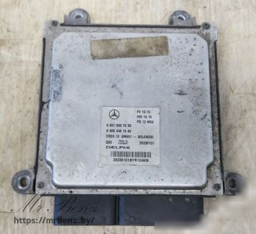 Блок управления двигателем к Mercedes C W204, 2010 г.