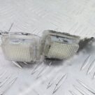 Подсветка номера к Mercedes C W204, 2009 г.