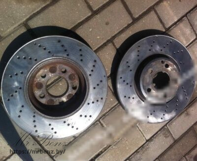 Диск тормозной передний к Mercedes CLS C218, 2012 г.