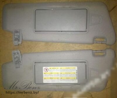 Козырек солнцезащитный к Mercedes E W212, 2012 г.