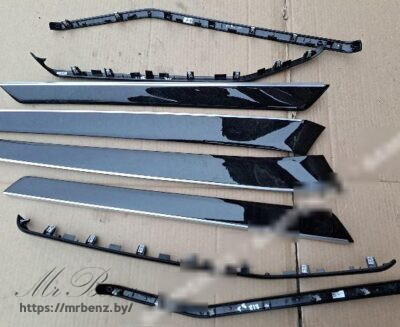 Накладка декоративная салона (комплект) к Mercedes E W212, 2012 г.