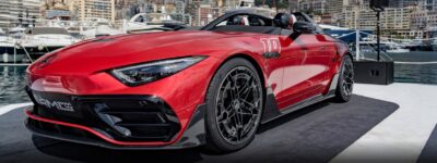 Концепт Mercedes-AMG PureSpeed ​​– выразительный концепт-кар дает представление о первой модели серии Mythos