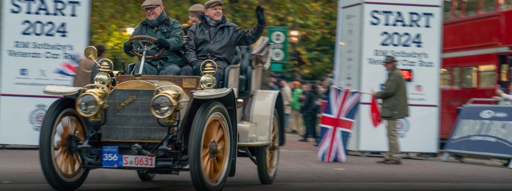Стильное пересечение финишной черты: из Лондона в Брайтон на 120-летнем Mercedes