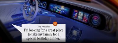 Mercedes-Benz и Google объединяются для создания диалогового поиска на основе искусственного интеллекта